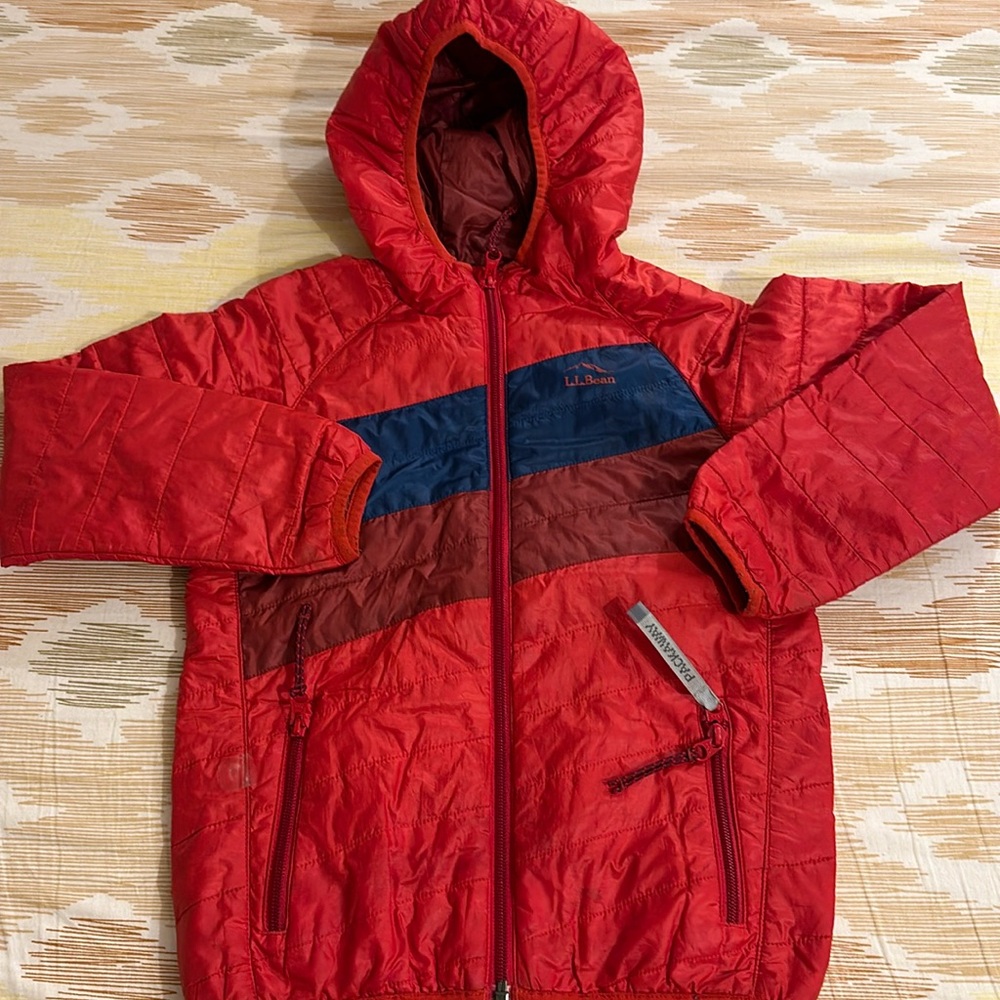 LL Bean little kids hoodie Small Size used condition for sale